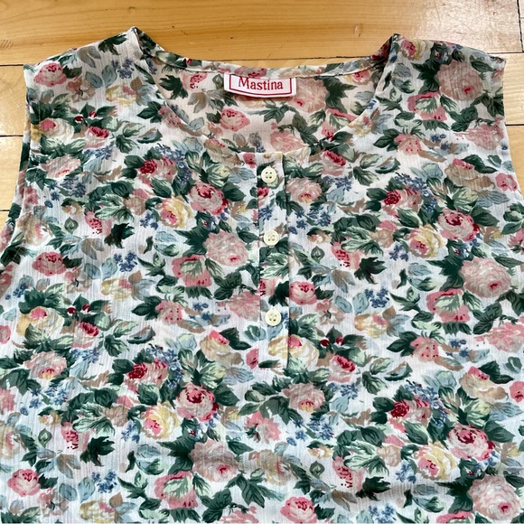 Vintage | Floral blouse - Picture 2 of 2